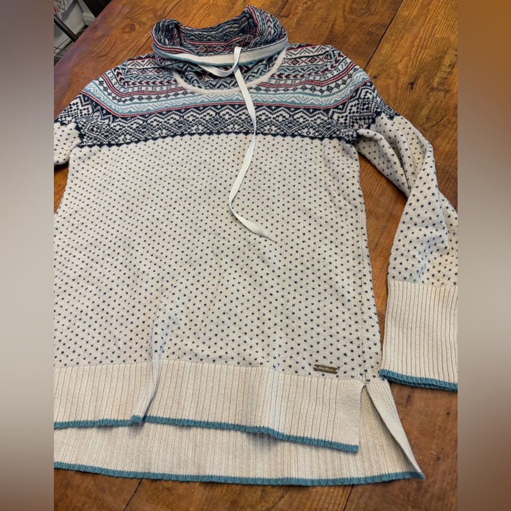 Eddie Bauer Multicolor Knit Hoodie‎